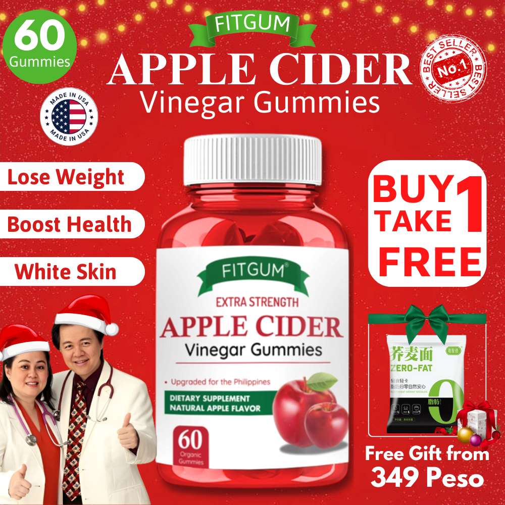 Apple cider vinegar gummies Fitgum for weight loss from USA safe for