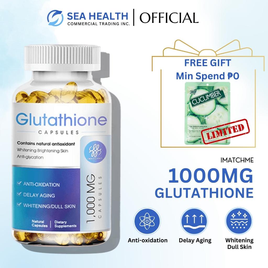 iMATCHME L-Glutathione Capsules Whitening Skin Anti-Aging 1000mg ...