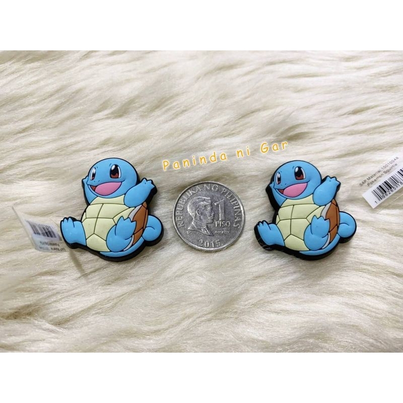 Pokemon Squirtle Rubber Crocs Jibbitz (per piece) | Shopee Philippines