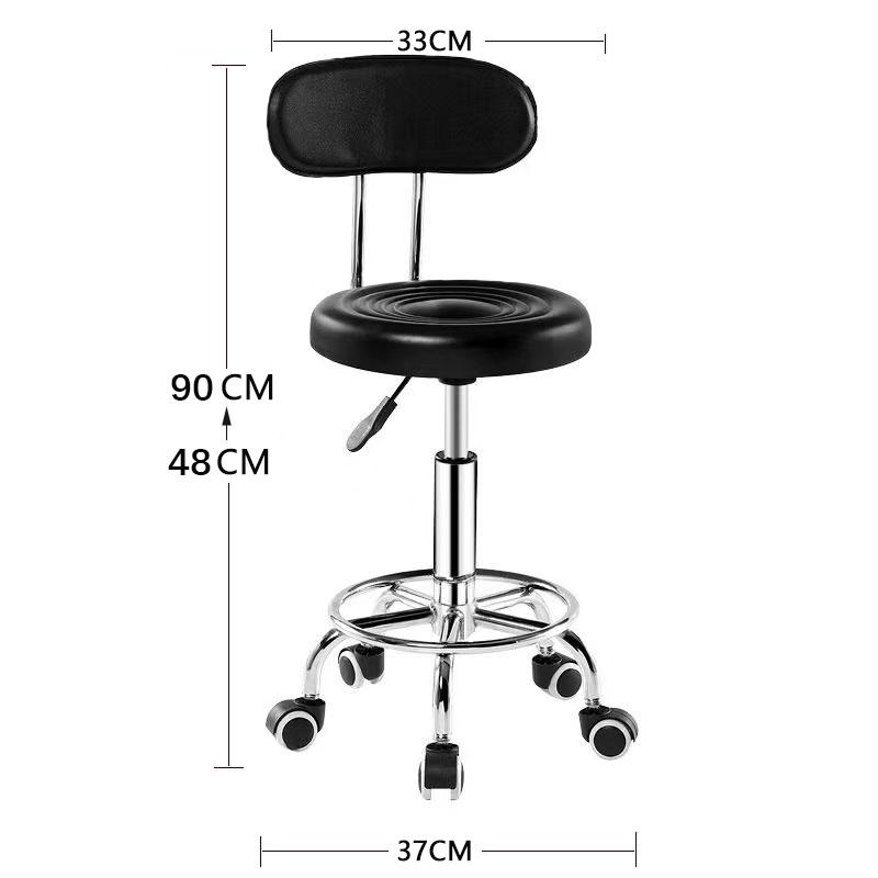 Salon Stool Work Bar Stool Salon Bar Stool SPA Stylist Hydraulic Stool