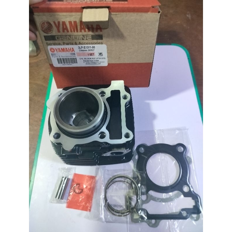 yamaha ytx125 cylinder block kit assy(std)(Indonesia made)(w/ free ...