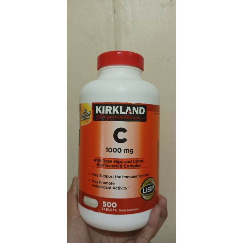 Authentic Kirkland Vitamin C 1000mg Shopee Philippines