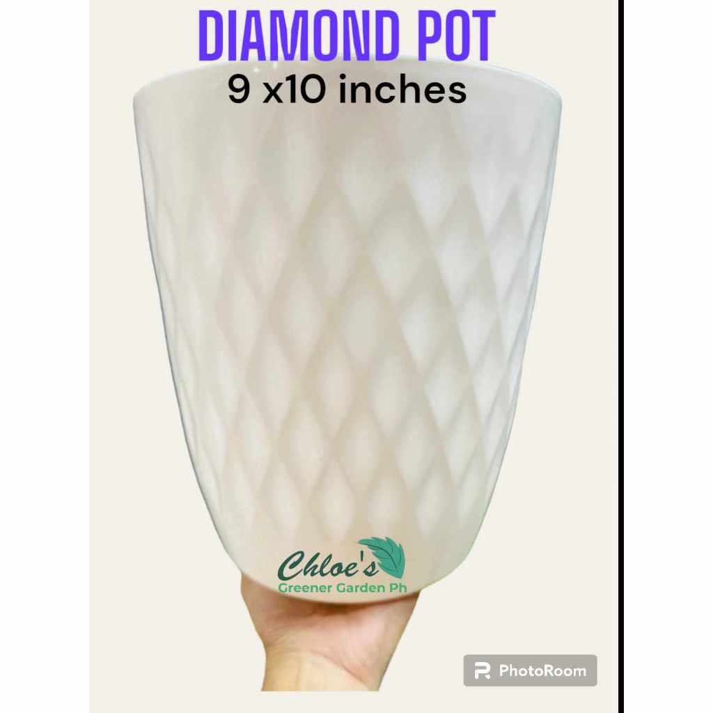 POT FOR PLANTS AESTHETIC DESIGN WHITE BLACK HIGH QUALITY THICK GARDEN ...