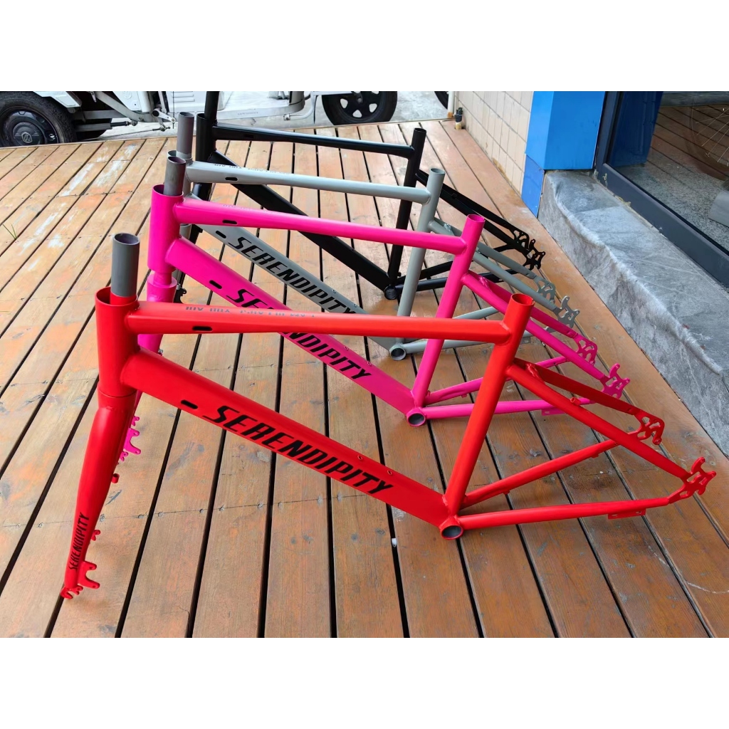Xunwuk Cycling Road Bike Frame 700c Bicycle Frames up to 700x38c steel / aluminum alloy in stock