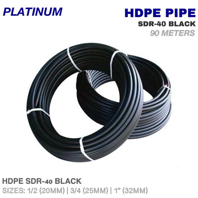 HDPE SDR-40 PE-20 Pipe | Waterline & Farm Garden Irrigation Hose | Sold ...