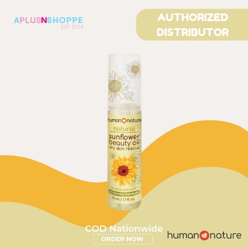 Human Nature Sunflower Beauty Oil Dry Skin Rescue (Formerly Sunflower