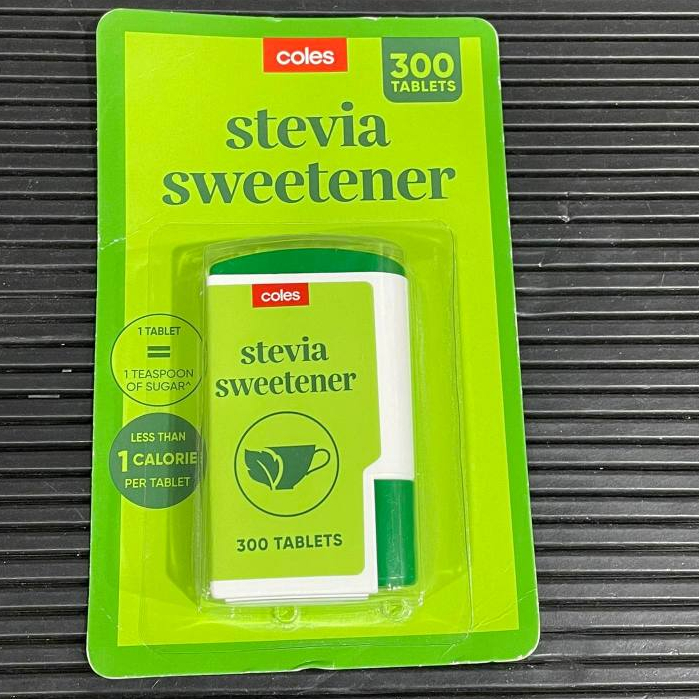 Coles Stevia Sweetener 300 Tablets Shopee Philippines
