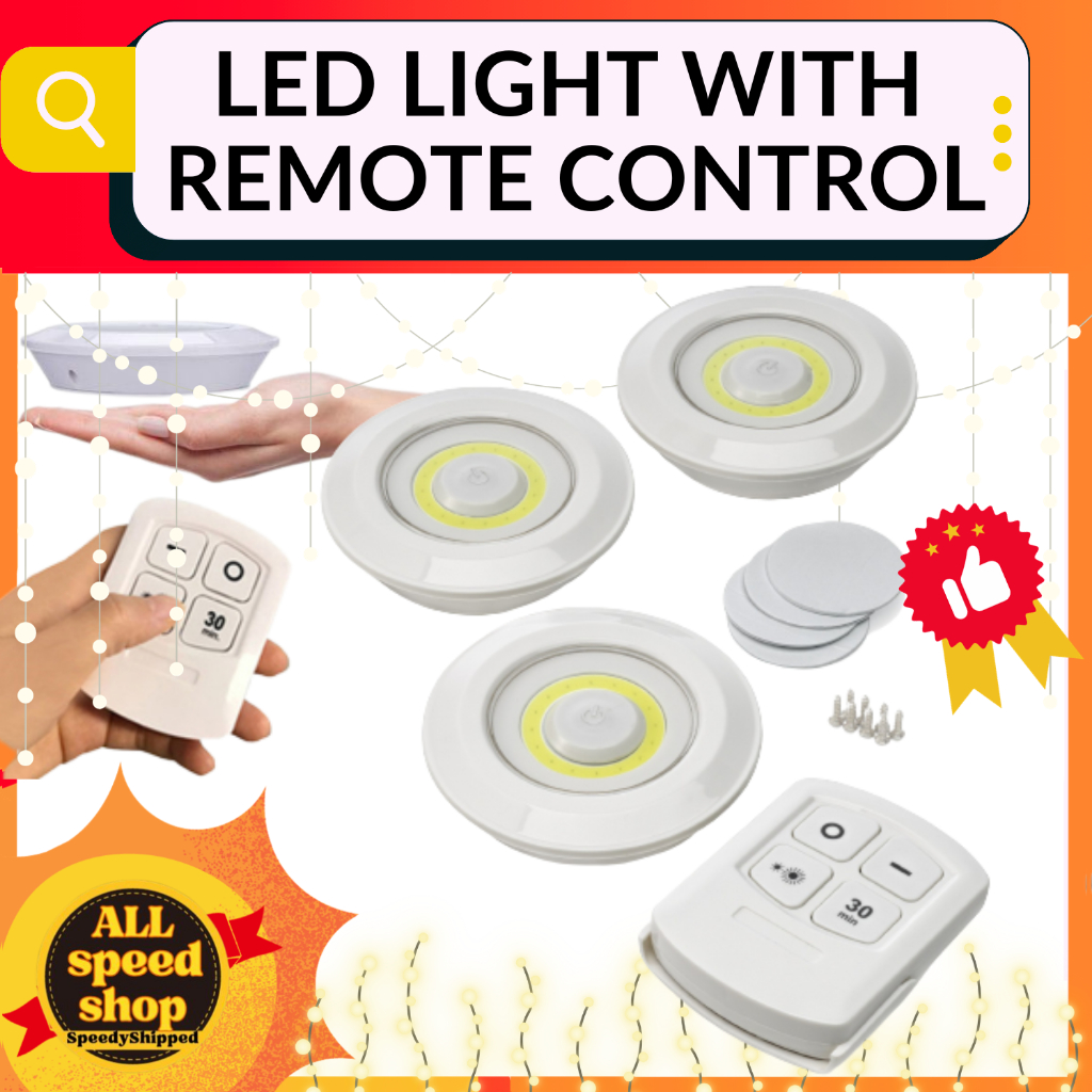 3-Pack LED Emergency Lights with Remote Control - Prepare for Anything ...