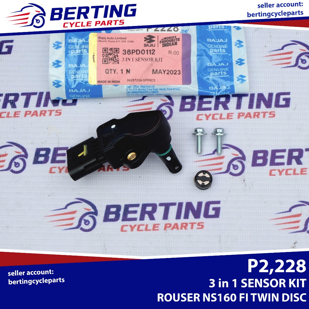 3 in 1 SENSOR KIT TPS TMAP Rouser NS160 FI NEW TWIN DISC Genuine ...