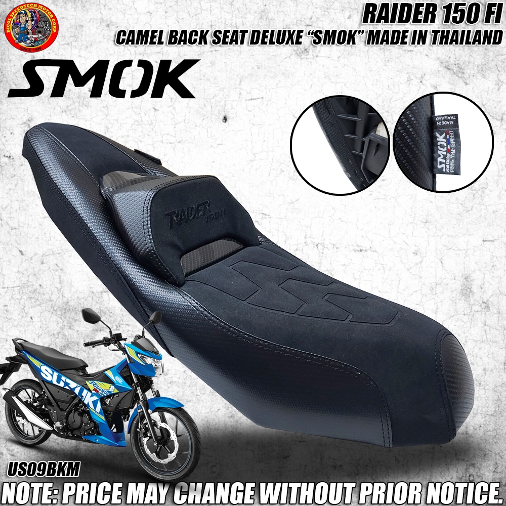 RAIDER 150 FI CAMEL BACK SEAT DELUXE “SMOK” MADE IN THAILAND (US09BKM ...