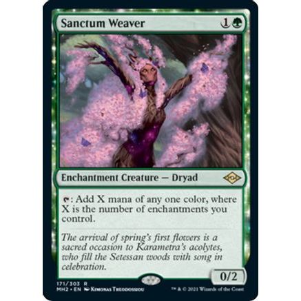 Sanctum Weaver [Modern Horizons 2 Prerelease Promos] main image 0
