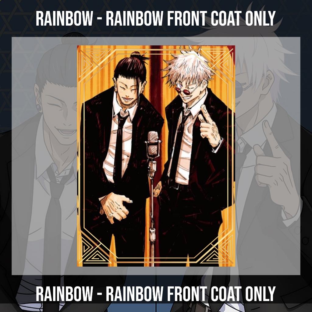 Jujutsu Kaisen Gojo Satoru & Suguru Geto Anime Themed Merch (Photocard ...