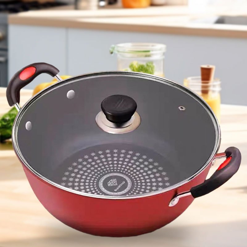 Soup Pot Induction Pot Non Stick Kaserola 26/28/30 CM Induction Pan