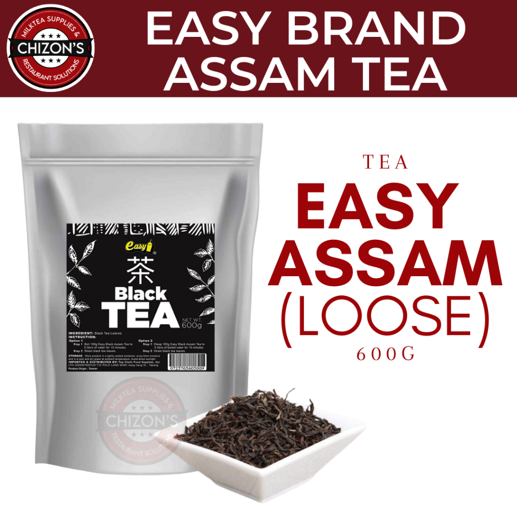 EASY BRAND - Black Assam Tea 600g Milk Tea Best Tea | Shopee Philippines