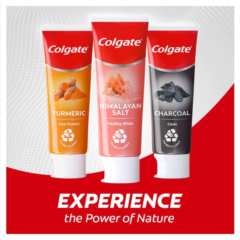Colgate Toothpaste Charcoal • Turmeric • Himalayan Salt Value Pack (2