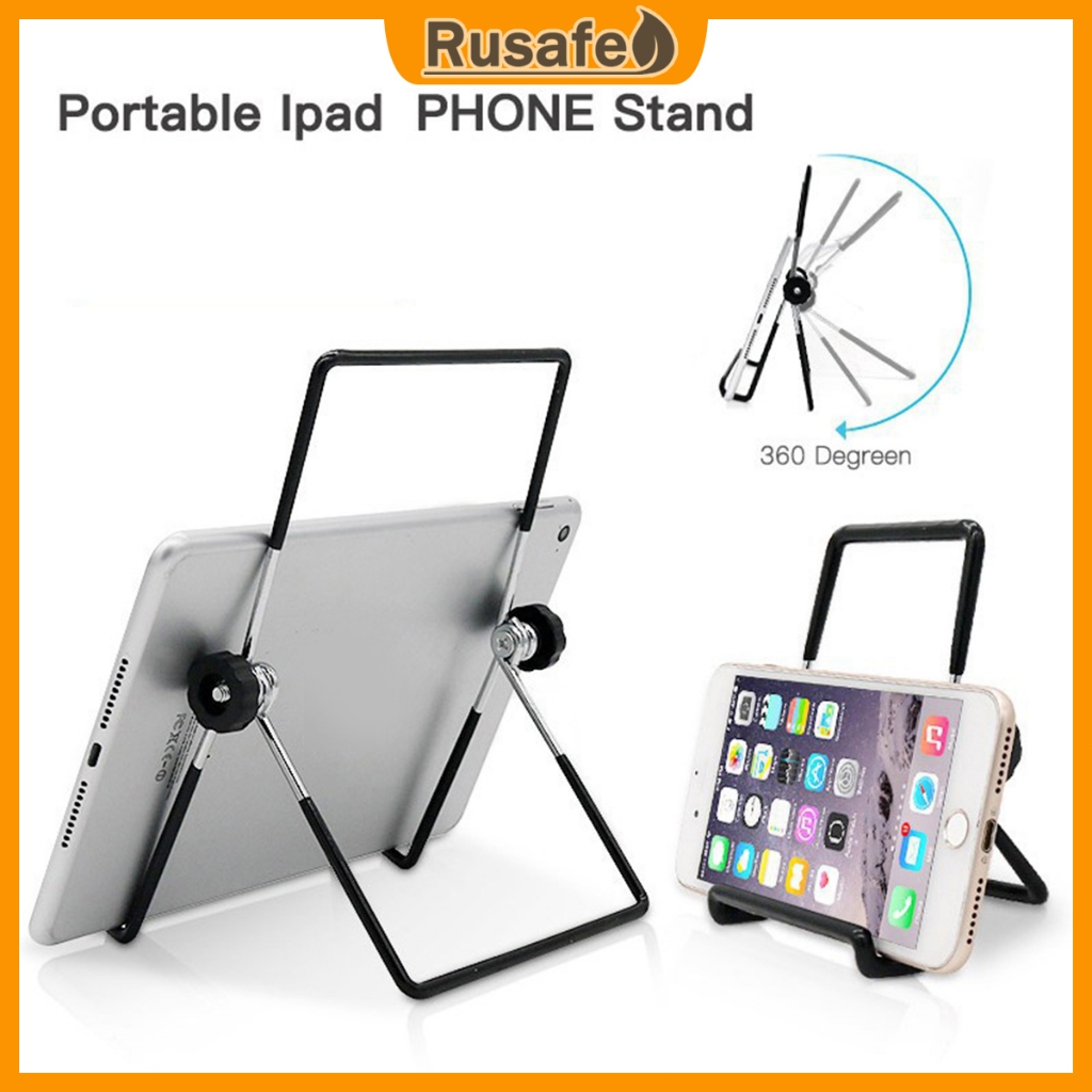 Foldable Tablet Stand Multi-Angle Adjustable Electronic Device Stand ...