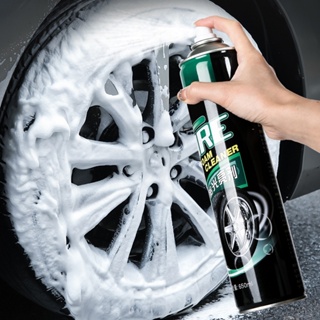 Herios Waterless Tire Foam Cleaner Spray with Tire Wax Tire Black Tire Shine  Tire Cleaner