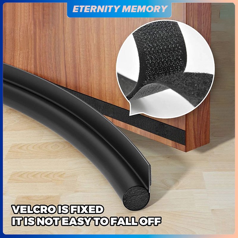Door Bottom Sealing Strip Door Gap Tape Dust Strip Sound Proof Foam ...