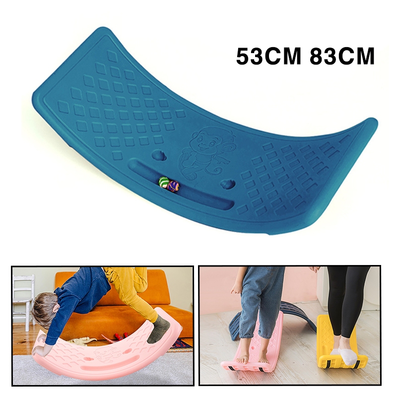 Wobble Balance Board 53/83cm Yoga Rocker Board Open-Ended Learning Toys ...