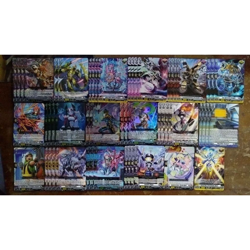 CFV Galactic Hero, Unite Dianos B-Hero Deck Brandt Gate Cardfight ...