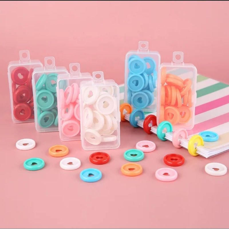 PLANNER DISC PLASTIC 3CM | Shopee Philippines