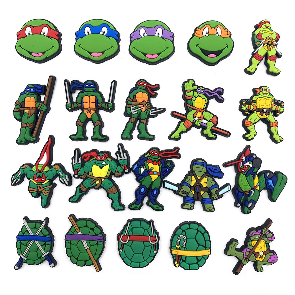 Japan anime cartoon Teenage Mutant Ninja Turtles shoes accessories