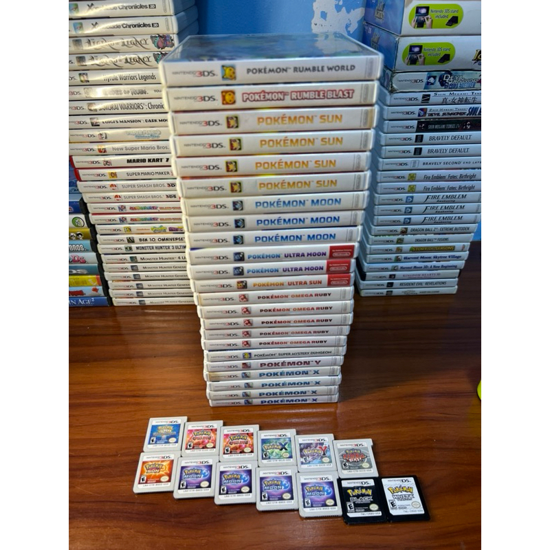 Preowned Nintendo DS, 2DS & 3DS Pokemon Games List Shopee Philippines