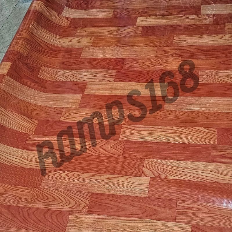 SALE!! Linoleum Rubberized Floormat | Wood Pink Blue Green Brown Gray