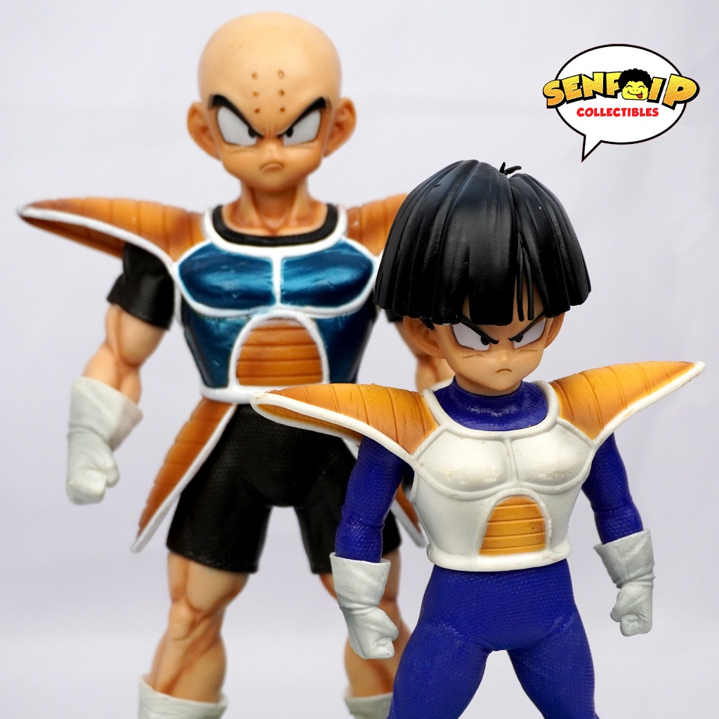 HQKO Dragon Ball Z Anime Figure Kuririn Gohan Saiyan Battle Clothes ...