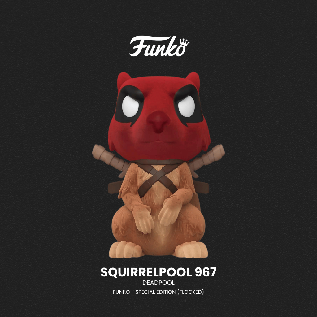 Funko Pop! Marvel Deadpool Squirrelpool 967 (10