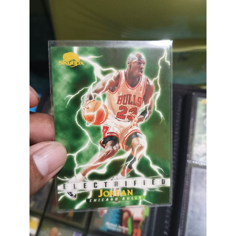 michael jordan electrified card