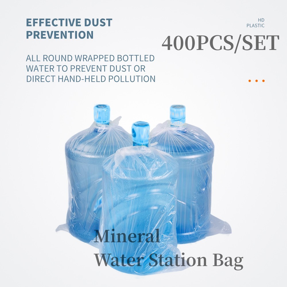 400PCS/SET 20x30 HD Plastic Bag For Mineral Water Gallon/ Laundry ...