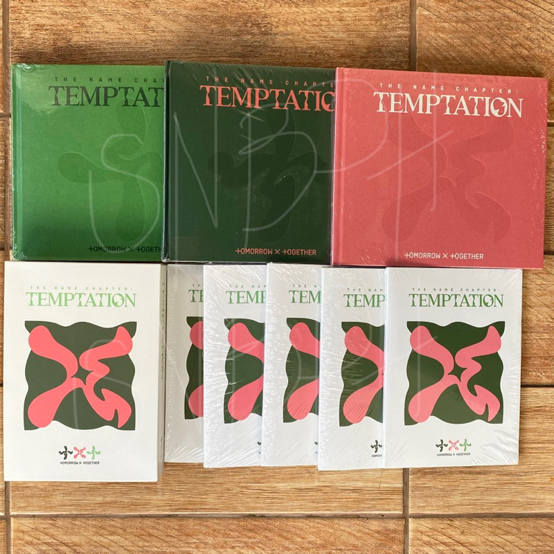 (ONHAND) TXT OFFICIAL TEMPTATION ALBUM REGULAR LULLABY VERSION SEALED ...
