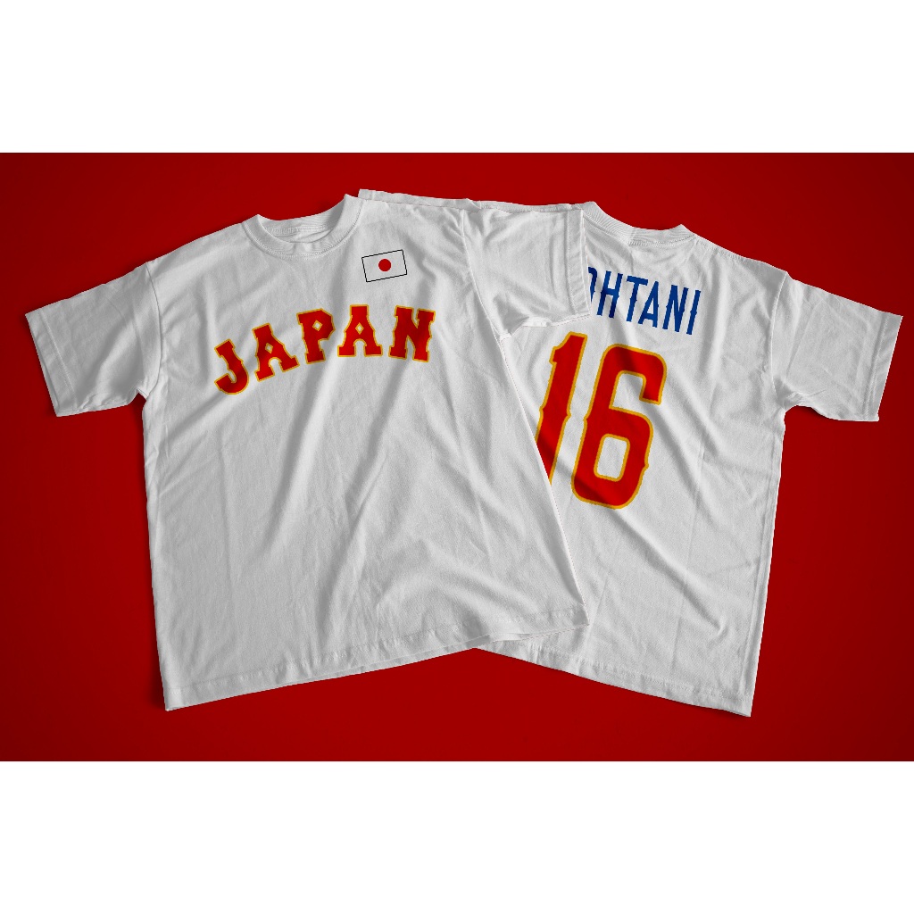 SHOHEI OHTANI JAPAN BASEBALL SHIRT | Shopee Philippines