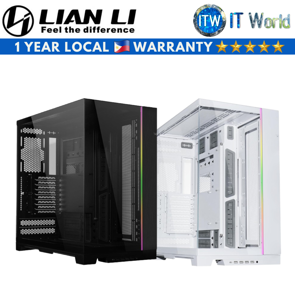 LIAN LI O11 Dynamic EVO XL O11DEXL Black Aluminum / Steel / Tempered Glass  ATX Mid Tower Computer Case ----- O11DEXL-X 