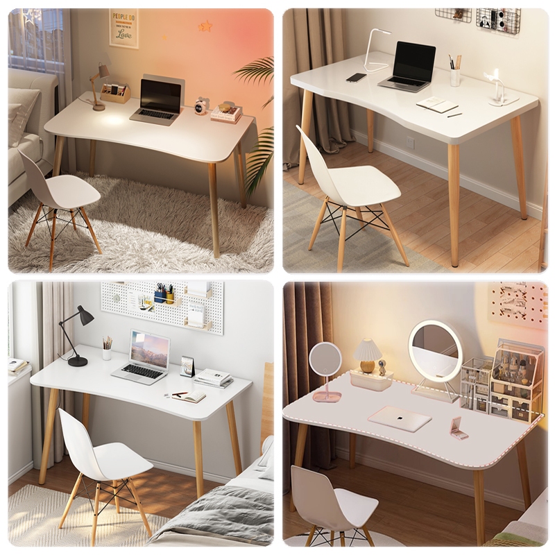 Study Desk Home Bedroom Office Table 80CM Simple Writing Desktop Laptop ...