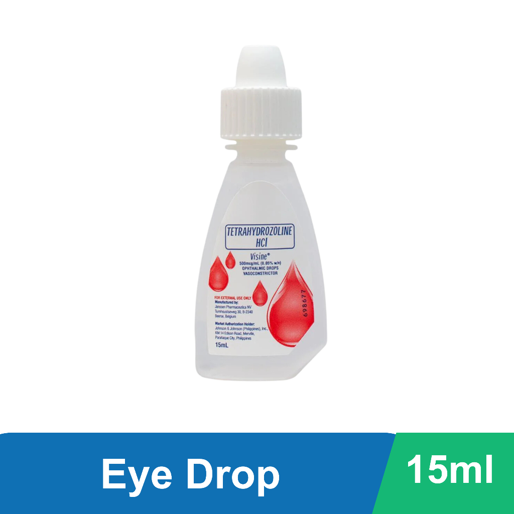 Visine Eye Drop Red 15ml Shopee Philippines