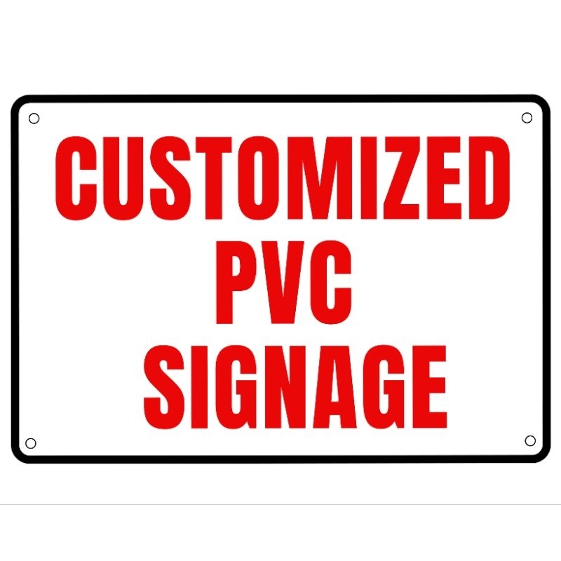 Customized PVC Signage‼️‼️ | Shopee Philippines