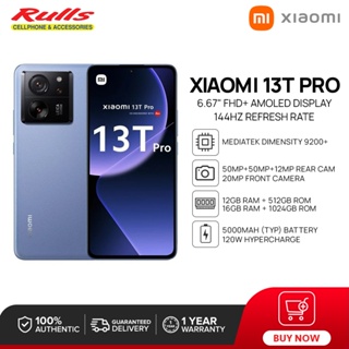 Global Version Xiaomi Mi 13T Pro 144Hz 6.67 AMOLED Display MTK