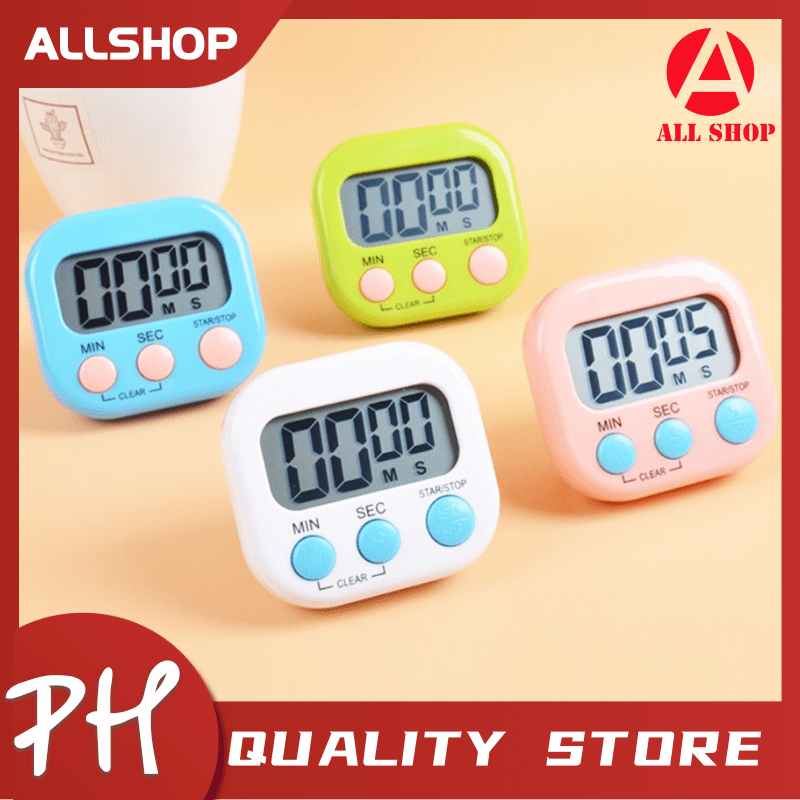 AllShop Large LCD Digital Kitchen Cooking Timer Count Down Up Clock ...