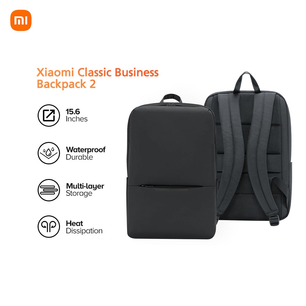 Xiaomi Classic Business Backpack 2 Unisex 15.6 inch 18L Large