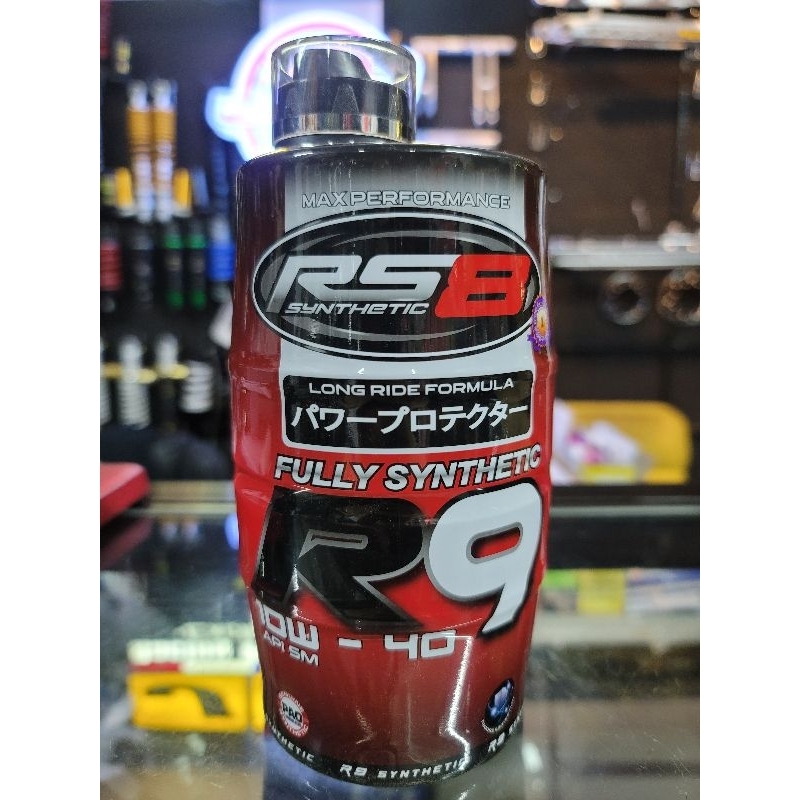 RS8 R9 FULLY SYNTHETIC OIL 800ML/1L | Shopee Philippines