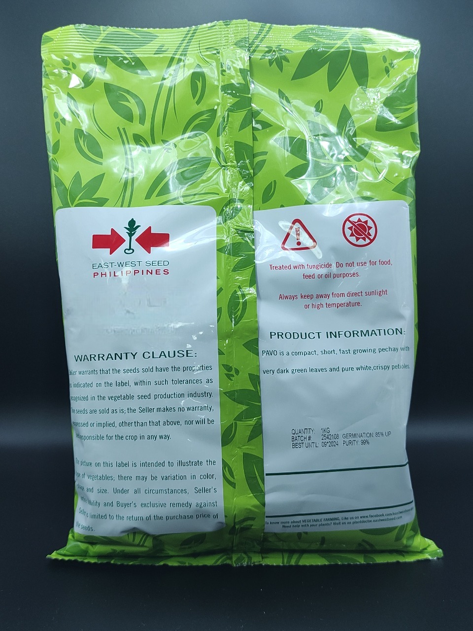 EAST-WEST SEED PAVO OPV PECHAY SEEDS BLACK BEHI TYPE PETCHAY SEEDS PACK ...