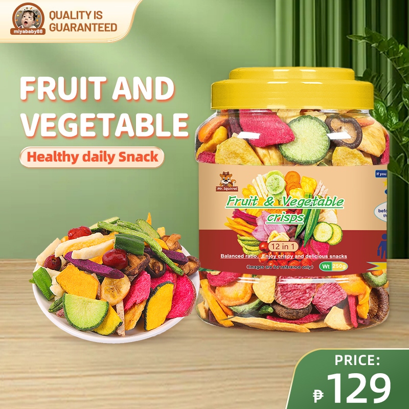 Dried Fruit and Vegetable Wholesale vegetable chips 12 types dried