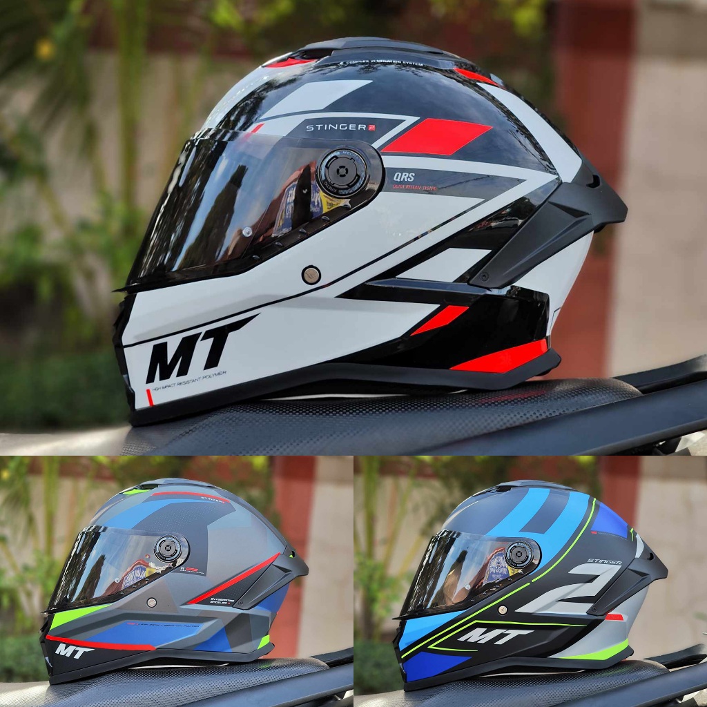 Mt helmets best sale with double visor