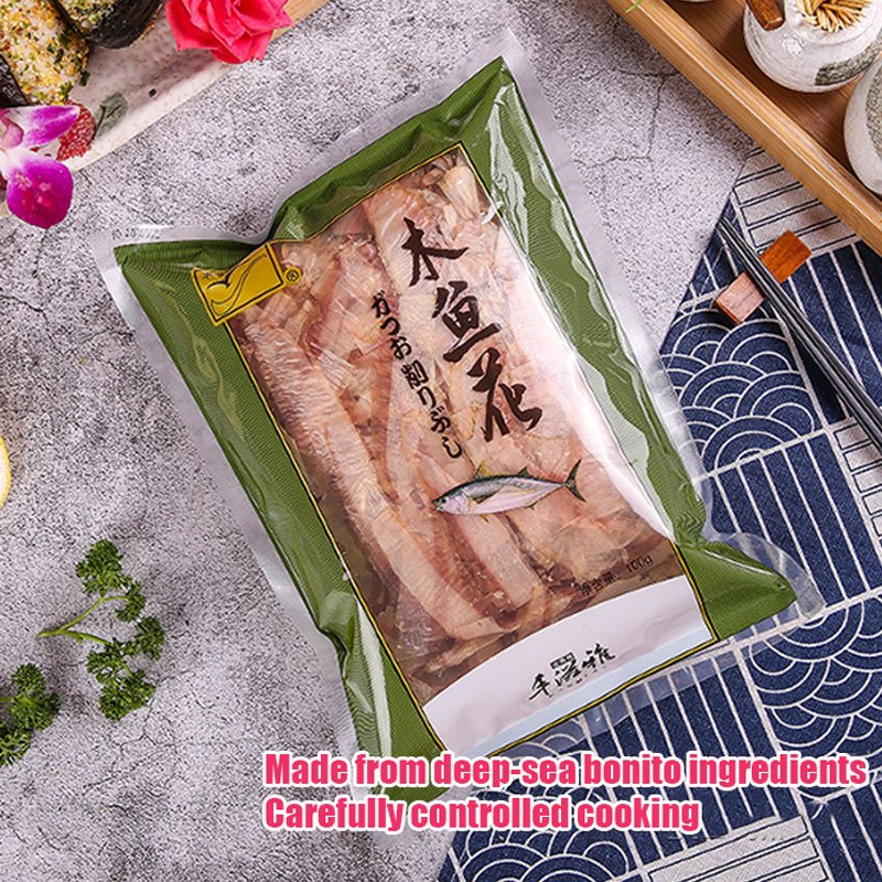 Japanese cuisine bonito flakes, octopus balls, bonito bonito sushi