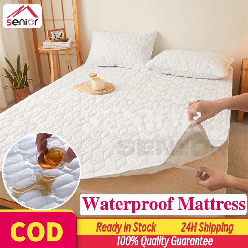 Waterproof Mattress Protector Cover Queen/King/Single Bed Mattress