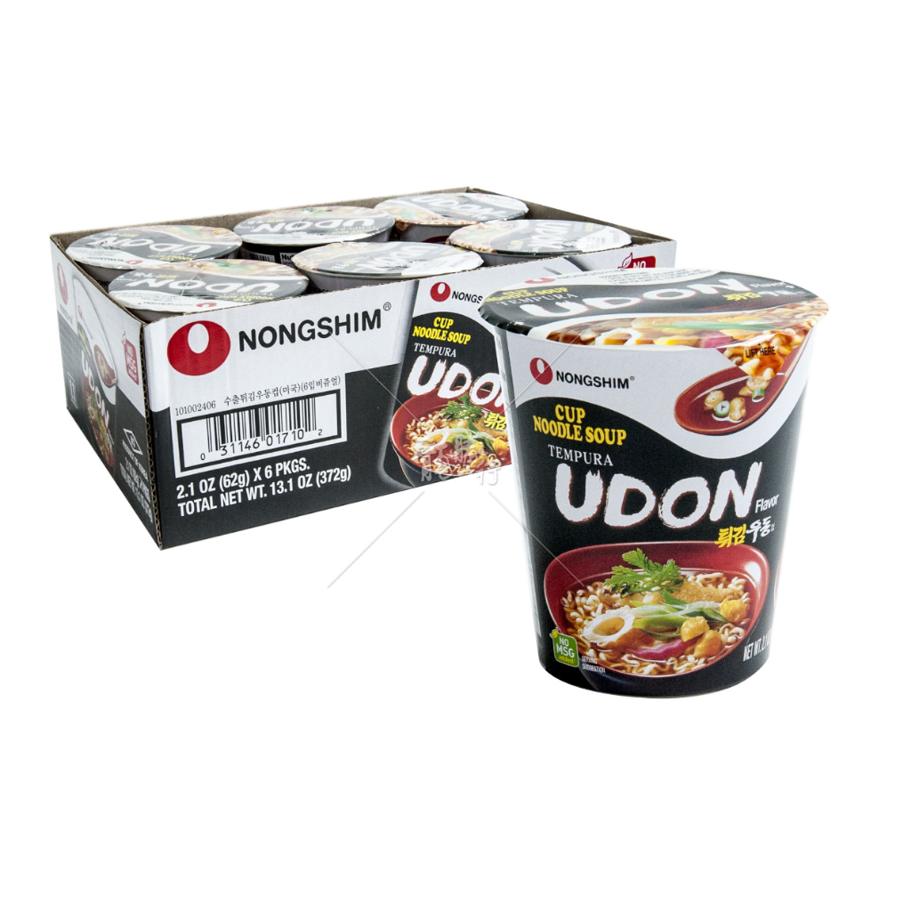 Nongshim Tempura Udon Cup Noodle Soup 6 X 62g Shopee Philippines 0674