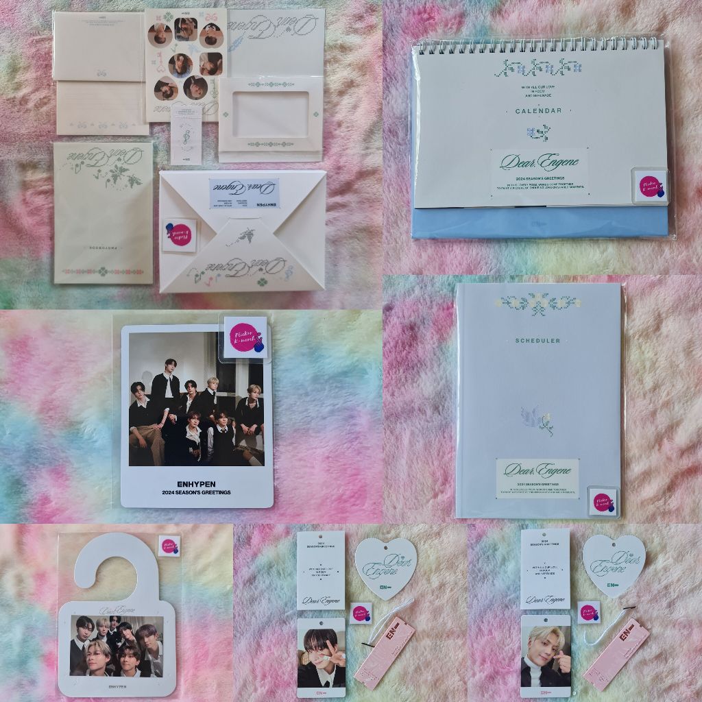 (Onhand/Unsealed) - ENHYPEN: 2024 Season's Greetings Tingi [Dear Engene ...