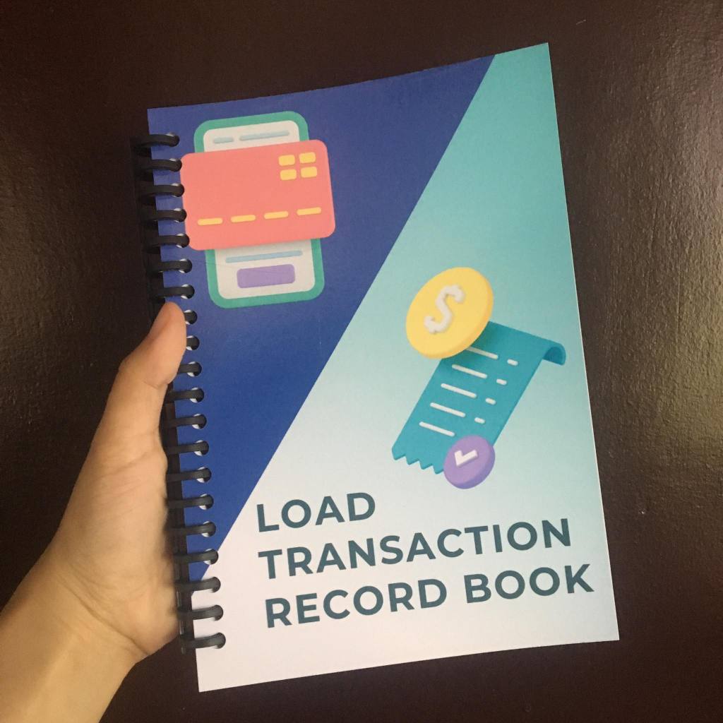 100 pages Load Transaction Notebook (Refillable) | Shopee Philippines
